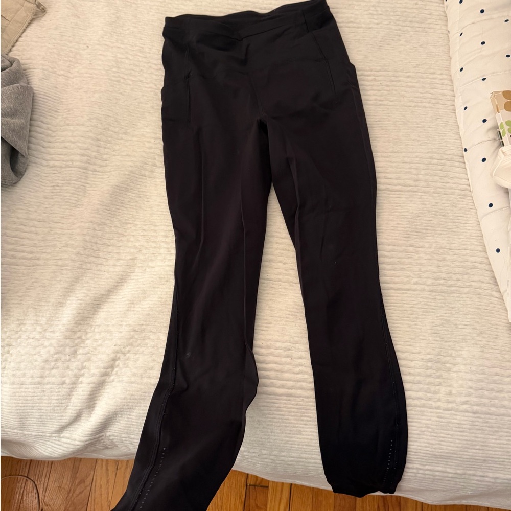 Black Lululemon Leggings - size 6